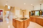 Gorgeous kitchen island and countertops made of granite inspire to create a masterpiece 